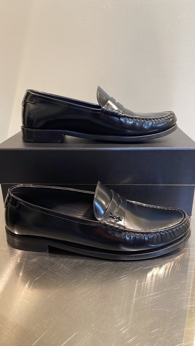 Saint Laurent Le Loafer Penny Slipper in Smooth Leather | eBay display picture 3