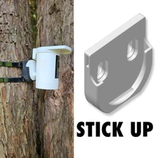Ring Stick Up Security Camera Mount Bracket for Tree, Pole, Gutter, Wall, Siding