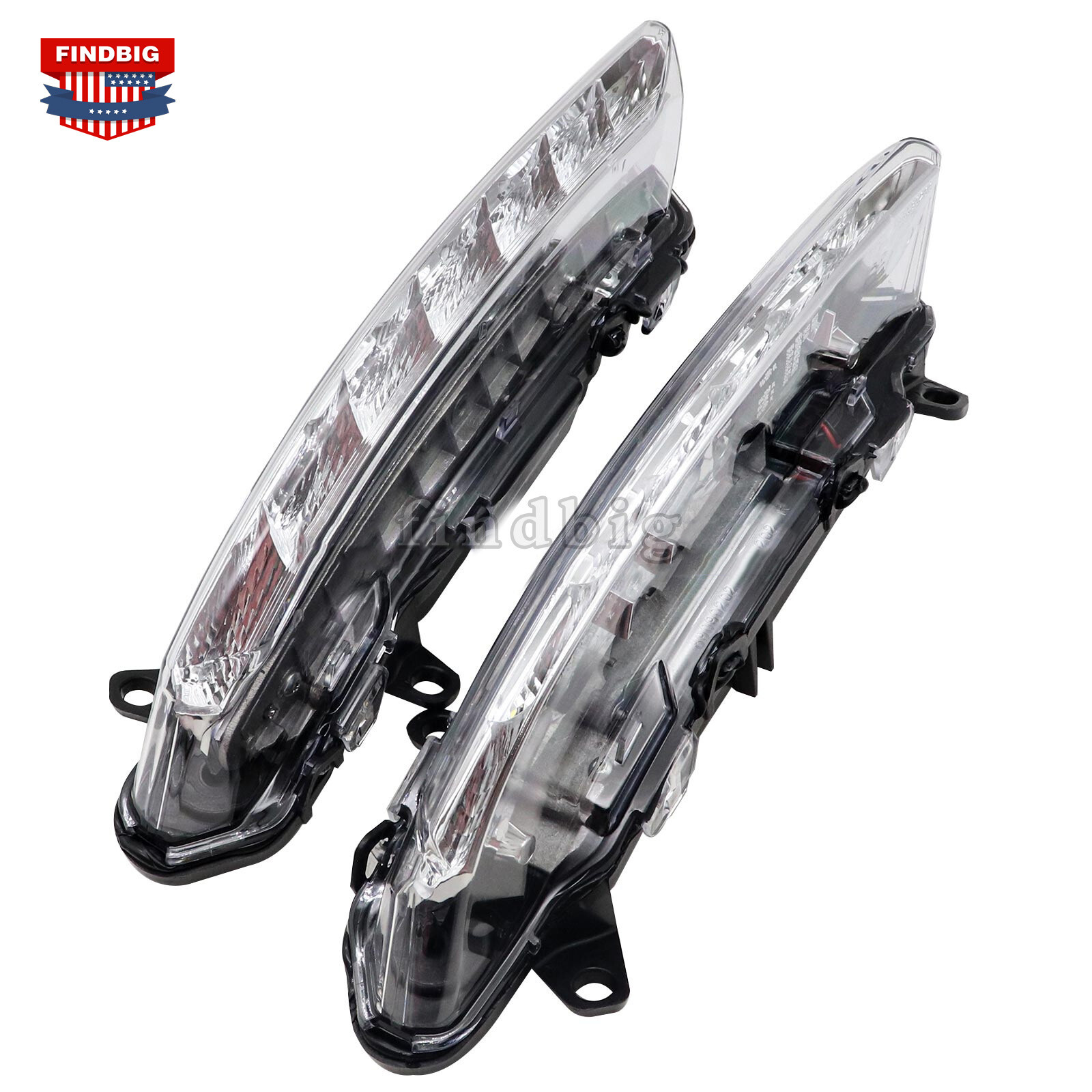 2PCS LED DRL Daytime Running Fog Light Left + Right For MERCEDES S-Class  W221 US | eBay