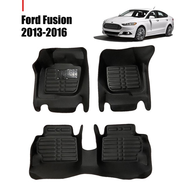 Car Floor Mat Fits for Ford Fusion 20132016 Carpets Waterproof Pad