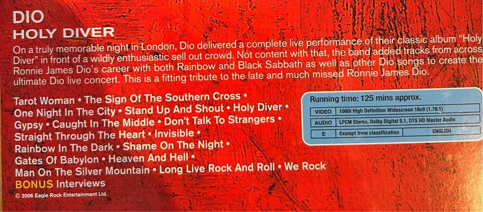 Metal Box Vol. 2 - Black Sabbath Paranoid / Dio Holy Diver Exclusive Box NEU OVP - Bild 3 von 4