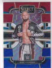 2024 Panini Select WWE #64 Karl Anderson Red and Blue Prizms