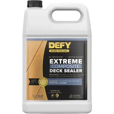 DEFY Clear Composite Deck Waterproofing Sealer ...