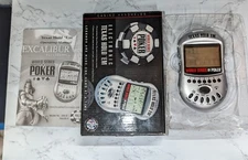 Excalibur Texas Hold Em. Electronic Game. Excellent Pre-owned Condition. 