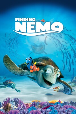 Finding Nemo 8x12 Metal Movie Poster Sign [A]