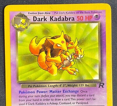 Dark Alakazam evolution set NM 1st edition