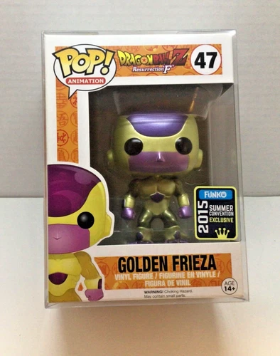 Dragon Ball Z Resurrection F Golden Freezer Funko Pop 47 2015 Verano Con Envío y devolución gratuitos