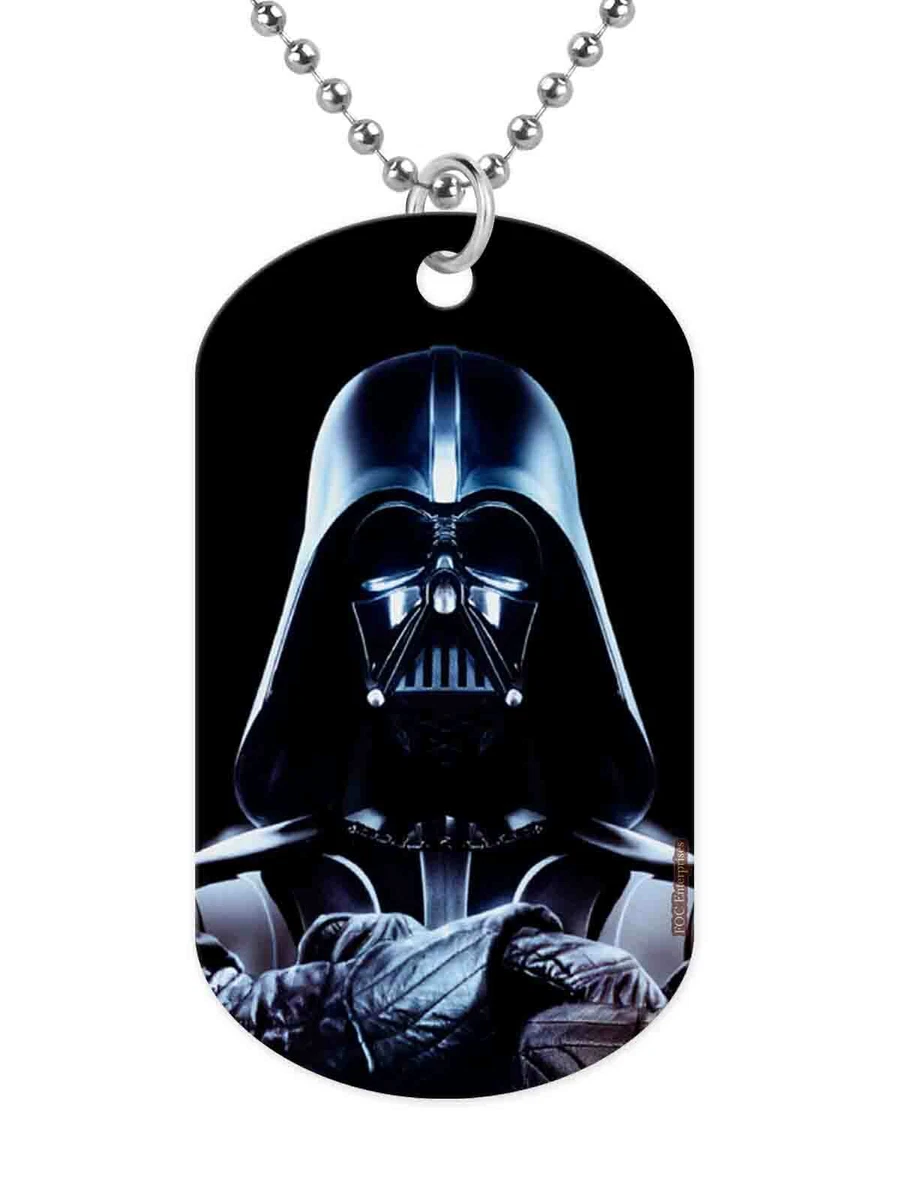 Darth vader dog tag top