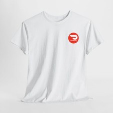 Food Dash Delivery Unisex Tee Door Restaurant Worker Shirt Front  Back Print