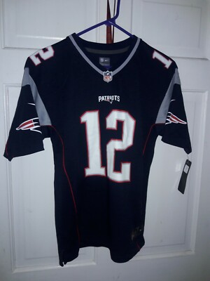 Tom Brady New England Patriots NFL football Jersey Nike ...