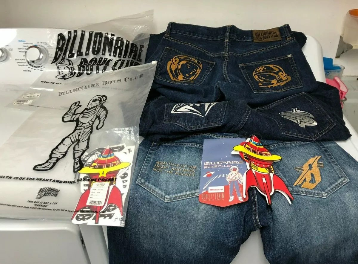 BBC Billionaire Boys Club - Lot of 3 Men's denim jeans - read