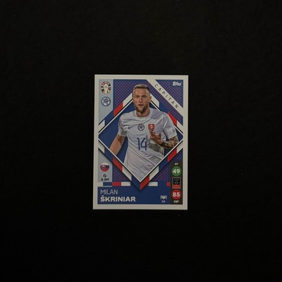 MILAN SKRINIAR-SLOVAKIA-TOPPS-MATCH ATTAX-LIDL-UEFA EURO-GERMANY 2024-N.24-NEW