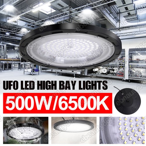 10X 500W UFO LED Hallenbeleuchtung Industrielampe Hallenstrahler Hallenleuchte - Bild 2 von 12