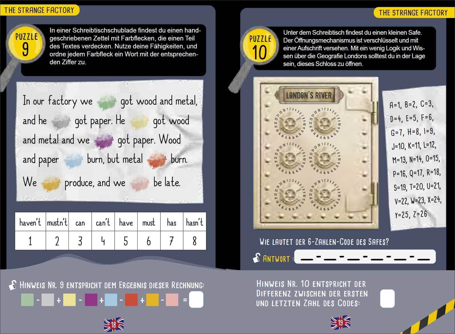 Thumbnail - Sherlock Holmes Escape Book. Spielend Englisch Lernen - Für Anfänger