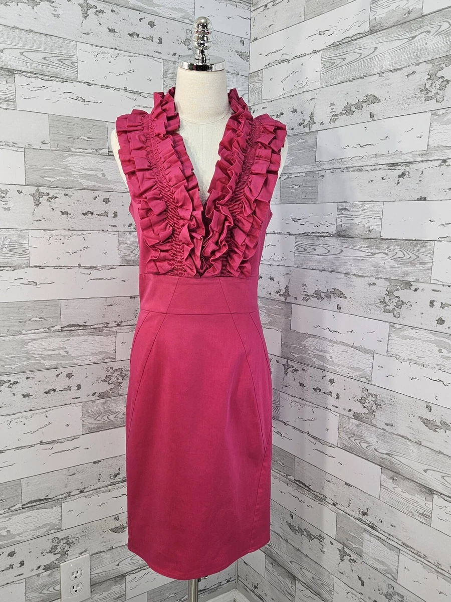 chinese dress ladies Structured Puff Sleeve Knitted Skater Dress | Jescka main image 0