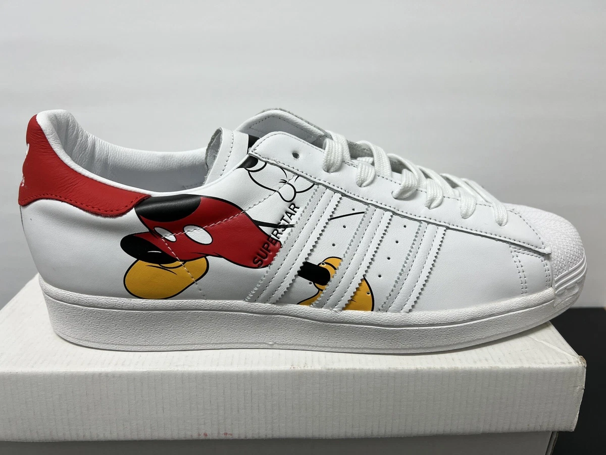 Adidas Disney Mickey Mouse Superstar FW2901 White Core Shell Toe