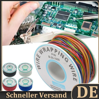 250M 30AWG  Electronic Wire Tin Plated Copper Wire Useful B-30-1000 Cable DE