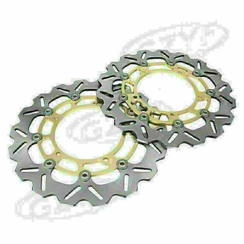 Front Brake Disc Rotors Fit Yamaha FZ8 ABS 2011-15 XTZ SUPER TENERE 1200 2010-15 - Picture 3 of 7