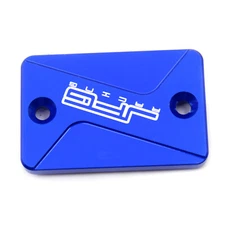 Front Brake Fluid Reservoir Cover Cap For Yamaha ATV YFZ450 Raptor 250 700 Blue