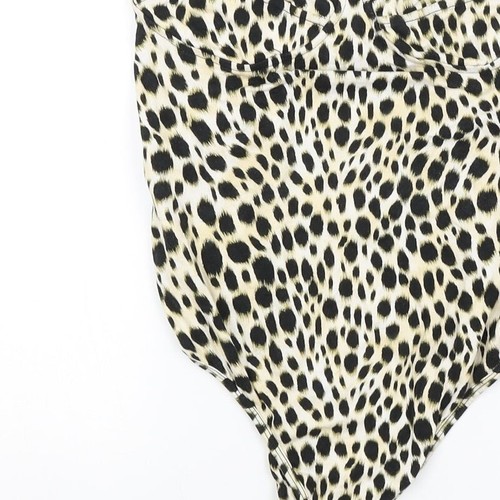 Motel Womens AnimalCotton Blend Unitard One-Piece Size S - Picture 12 of 12