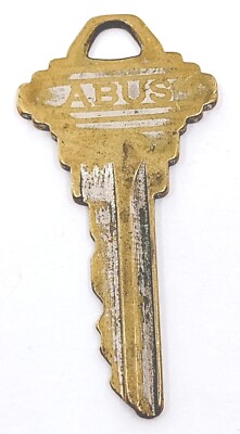 Vintage Key ABUS 3000 Master Appx 2-1/16'' Padlocks Doors House Gate