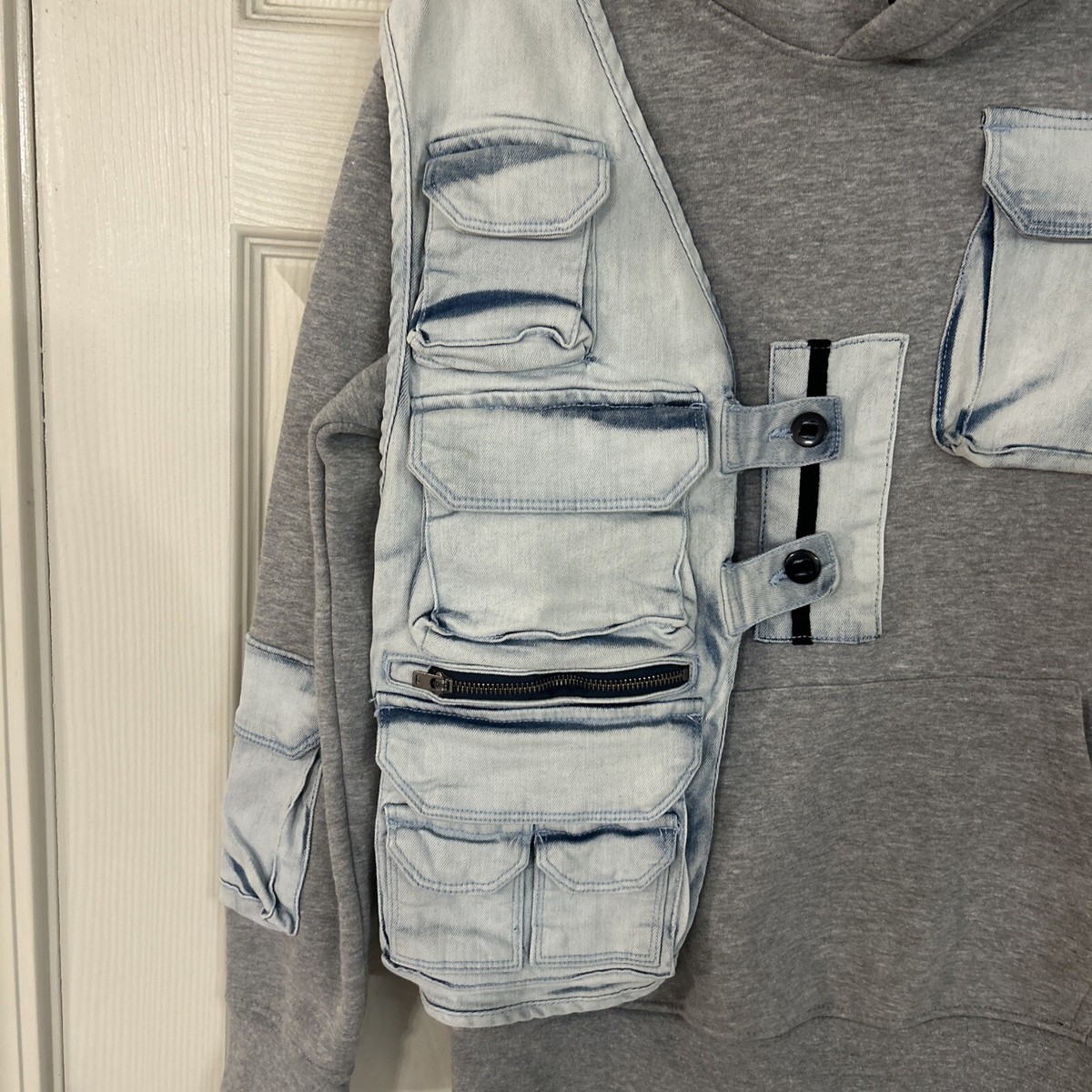Denim Factory Copper Rivet Fashion Short Long Sleeve Hoodie Youth 