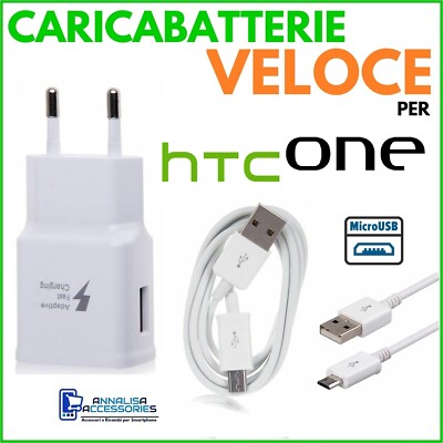 FAST FAST CHARGER FAST CHARGER for HTC DESIRE 628 SOCKET + MICRO USB CABLE 2A