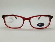 1 Unit New America USA Made Red Eyeglass Frame 52-17-140 #364