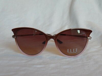 【ローズ】 New Women's Elle Sunglasses EL 14899 Rose Plastic 55-18-140 | eBay