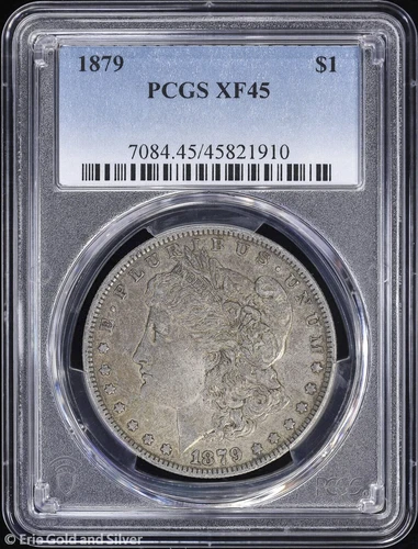 1879-P $1 Morgan Silver Dollar PCGS XF 45
