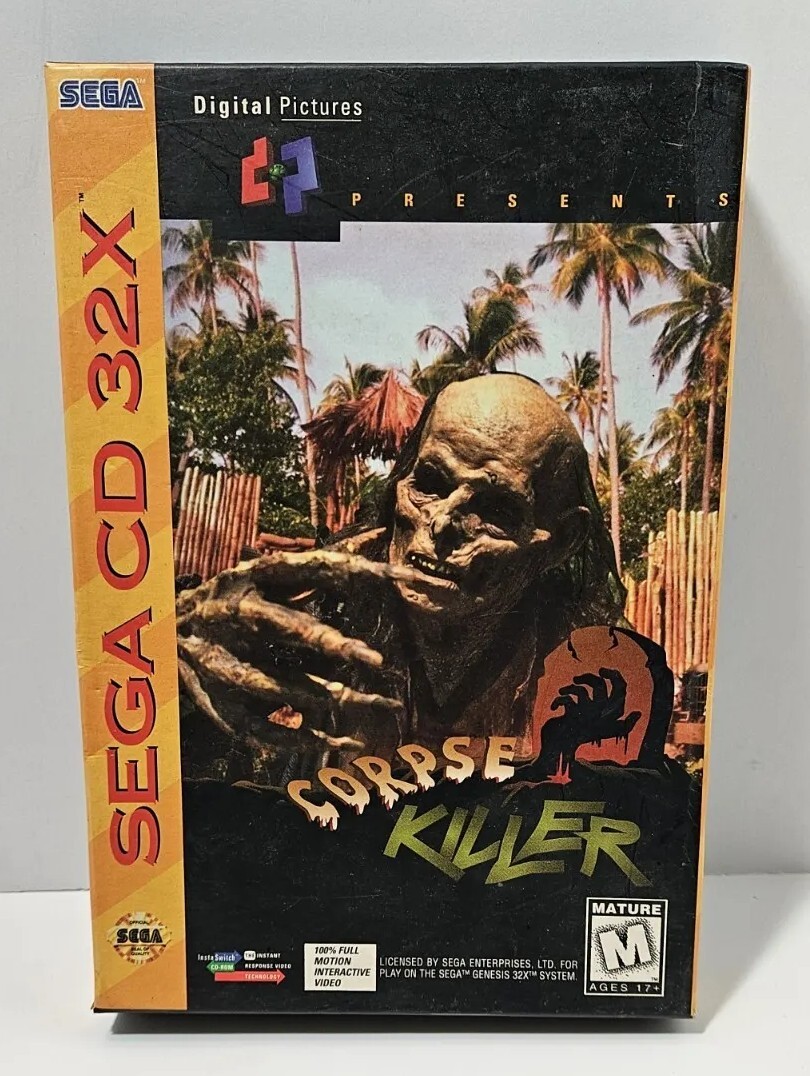 Corpse Killer Sega 32X CD W/Booklet 782346023614| eBay