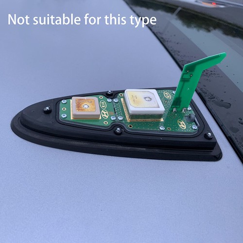 For Kia Optima 2013-2016 Gloss Black Fin Antenna Cover Signal Radio AM&FM Aerial - Picture 13 of 32