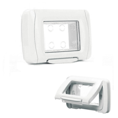 GEWISS 22461 PLACCA STAGNA 4P BIAN GEWISS 22461 PLACCA STAGNA 4P BIAN