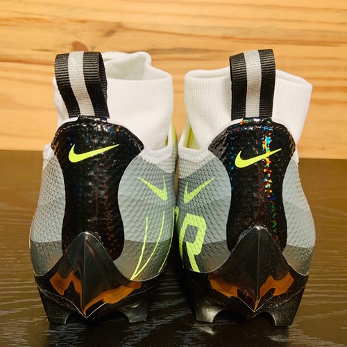 Nike Vapor Edge Pro 360 Men's Football Cleats Size 11 Grey Volt NEW DQ3670-071 - Picture 5 of 10