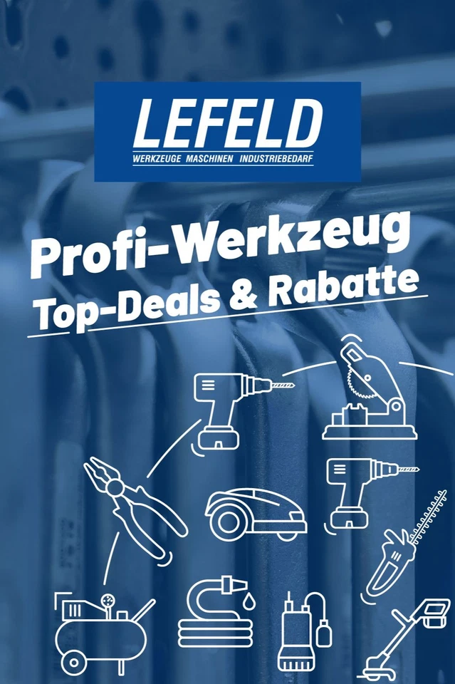 Werkzeug & Garten Deals – Auktionen ab 1 € und starke Festpreis-Angebote