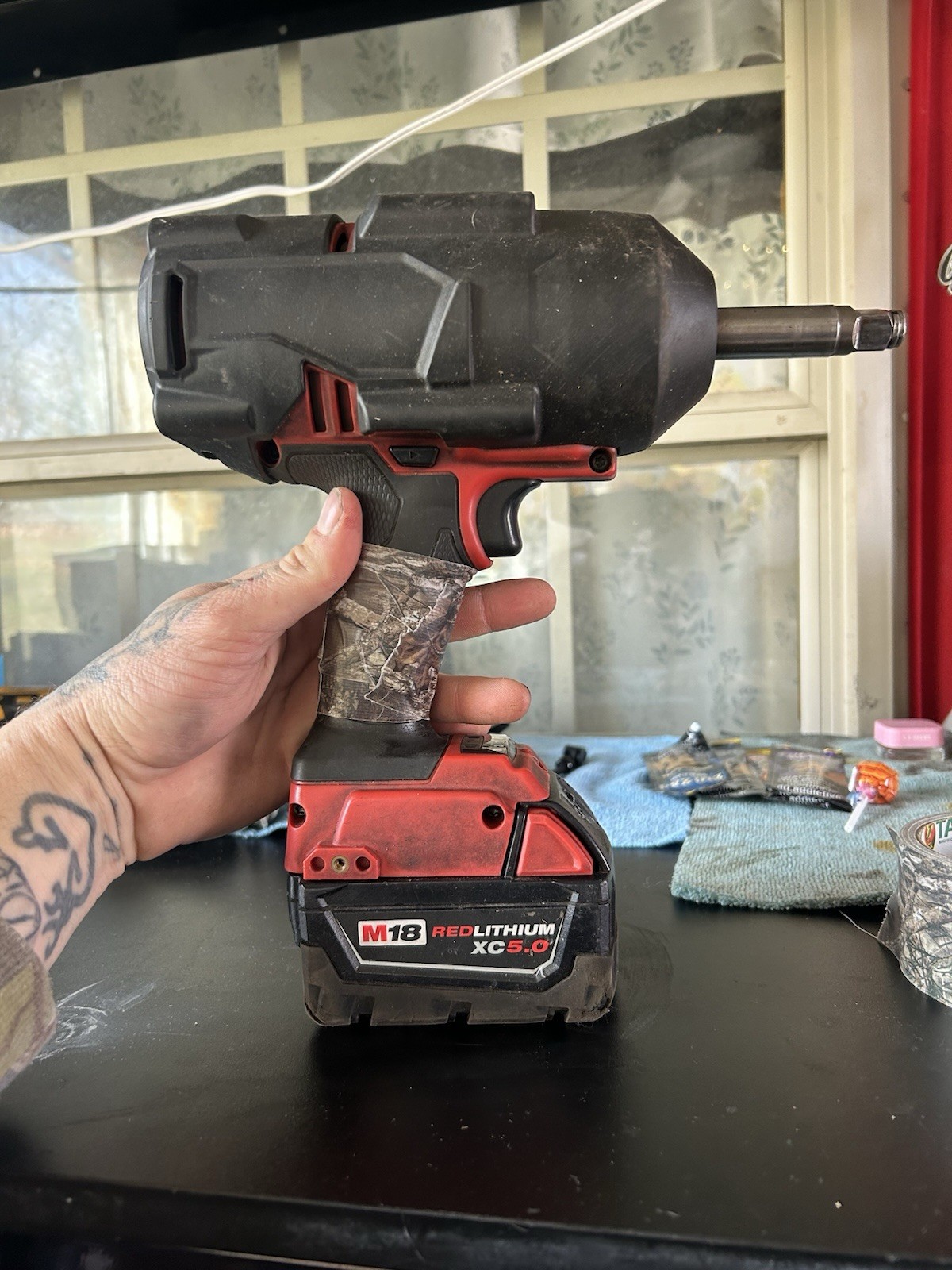 Milwaukee M18 Battery Cordless Impact Wrench 1/2" Brushless