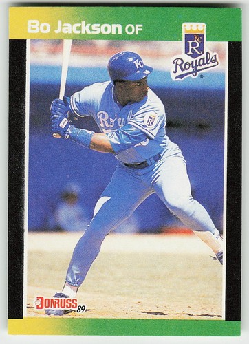 Bo Jackson #169 1989 Donruss Baseball's Best card