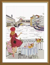 Creative Сross Stitch Embroidery Kit "My Venice" Nova Sloboda