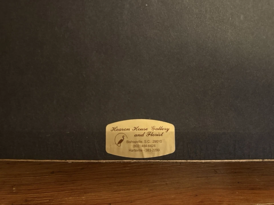 Victoriano Papá Noel Marilyn Haskell Enmarcado Navidad Impresión Vintage Decoración Vacacional Foto 3 de 3