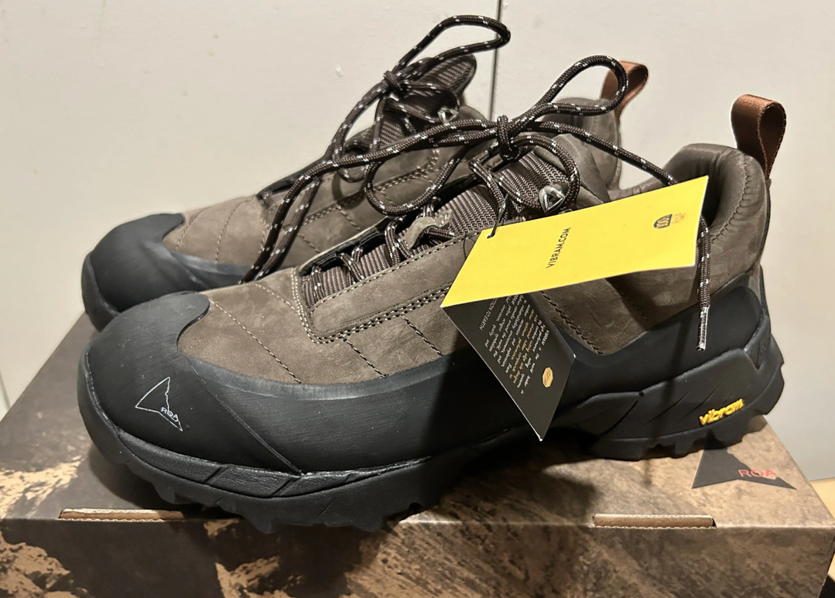 Roa Katharina hiking boot sneakers Brown vibram size US 10 | eBay