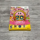 No Game Cardboard Only Kirbys 20th Anniversary Dream Collection Nintendo Wii