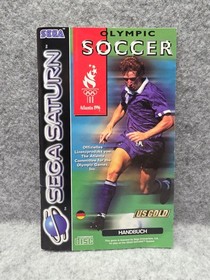 OLYMPIC SOCCER SEGA SATURN PAL OVP CIB BOXED KOMPLETT
