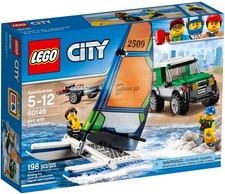 Neuf/ New LEGO CITY 60149 4x4 with Catamaran