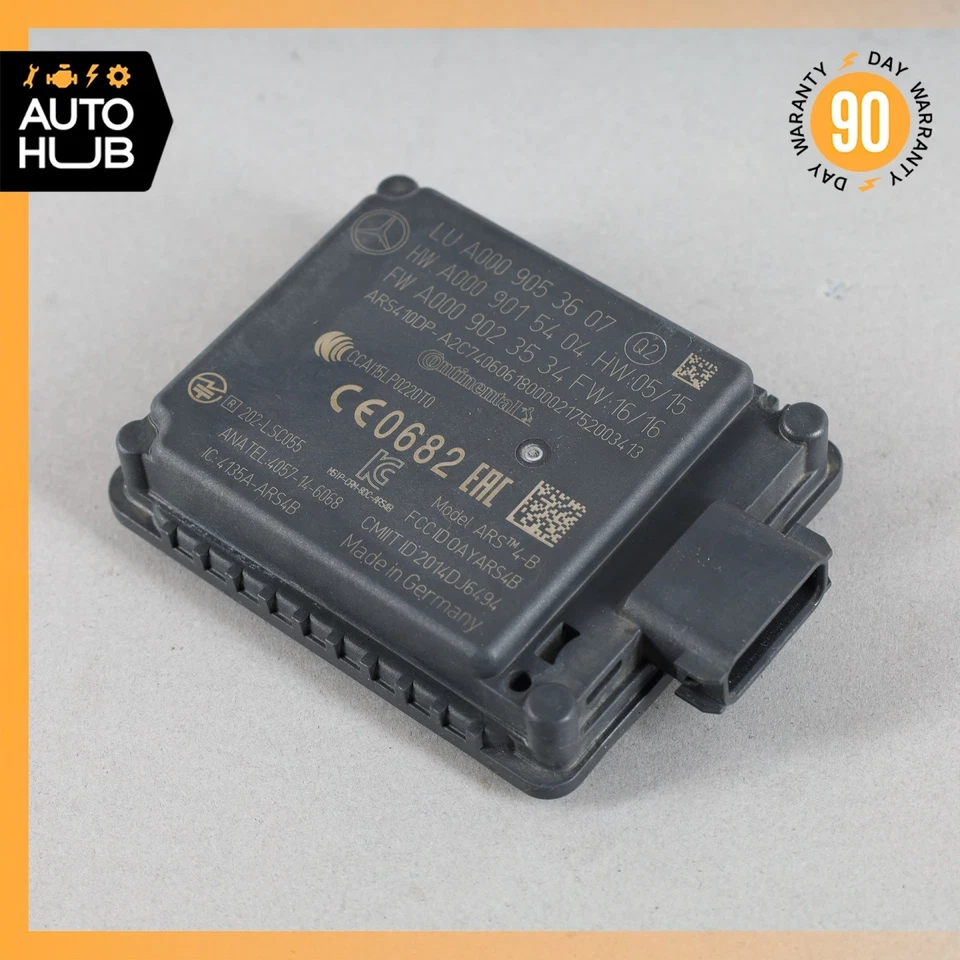 18-20 Mercedes W238 E400 S450 E450 Distance Radar Sensor Module OEM - Image 2 of 4