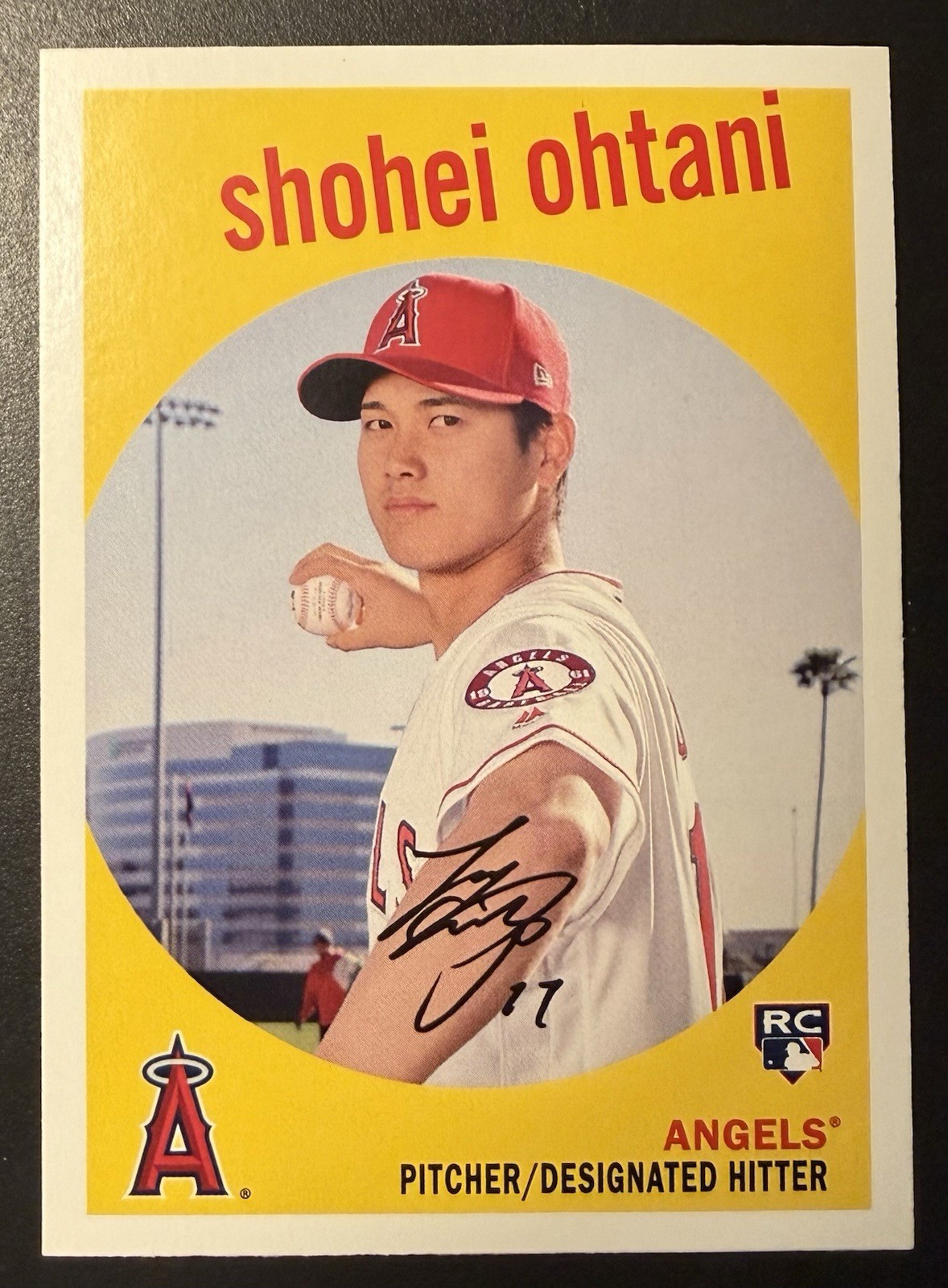 2018 Topps Archives #50 Shohei Ohtani Rookie RC NM-MT+ (N1-B)