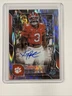 2025 Bowman University Chrome Autograph T.J. PARKER Stealth Refractor Auto NFL!