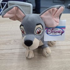 Disney Store Disney Mini Bean Bag Plush Lady  The Tramp - Tramp 6.5" w/Tag