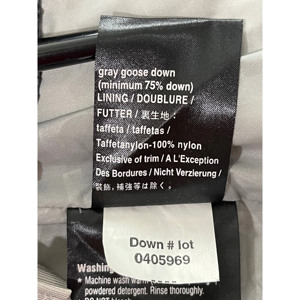 Burton 2007 Audex x Motorola Gris Plumón de Ganso Puffer Chaqueta Snowboard Esquí Talla XL Foto 4 de 4