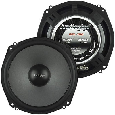 Audiopipe CPL700 7.75 x 15.75 x 3.25 in Shallow Mount 7A Low Mid Frequency Sp...