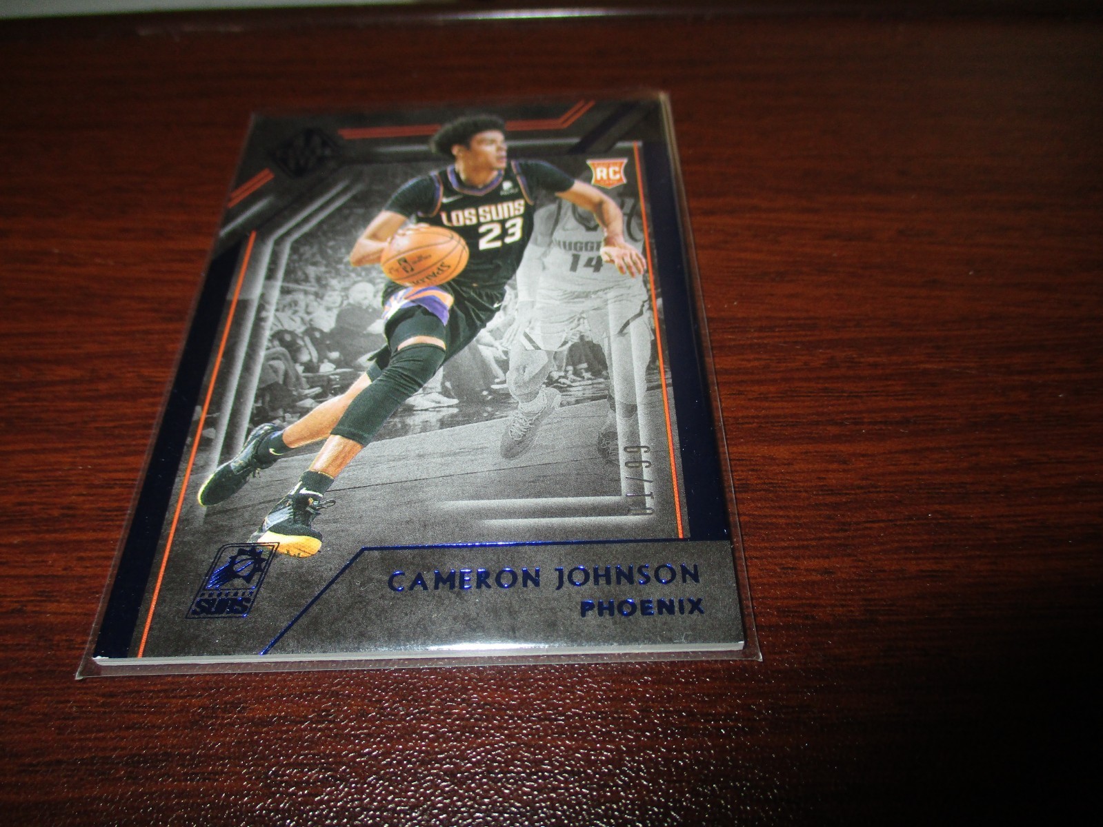 Cameron Johnson 2019-20 Panini Chronicles Majestic Blue RC #342 /99